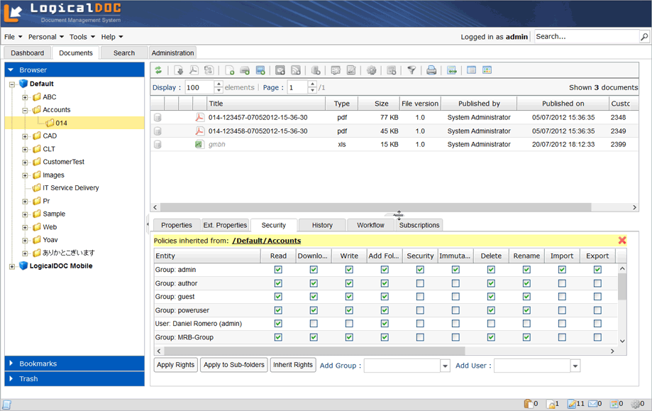 LogicalDoc Document Management System