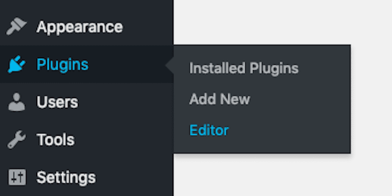 Plugins Editor