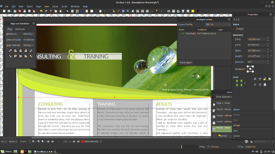 Scribus - Desktop Publishing Software