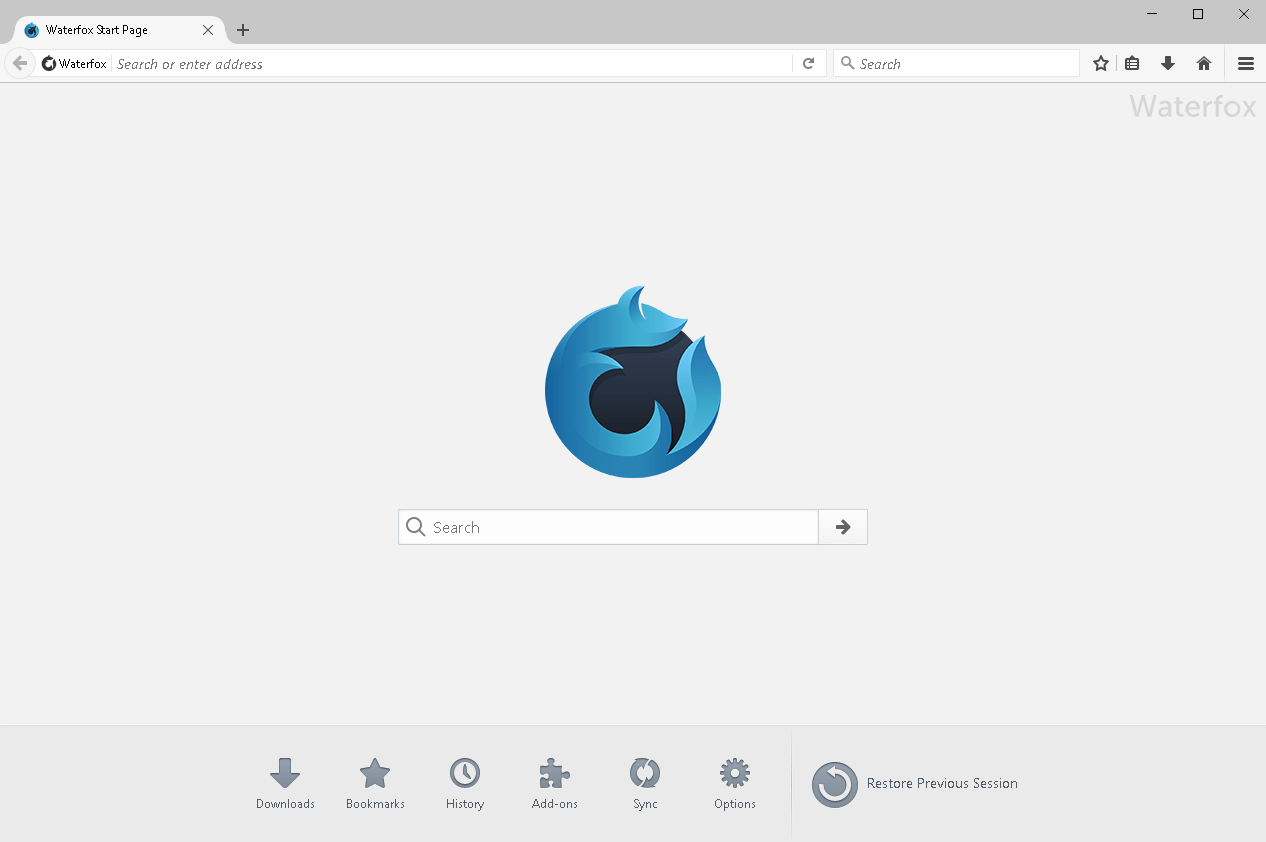 Waterfox Browser