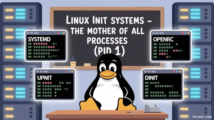 6 Top Contemporary Linux ‘init’ Systems (1992-2025)