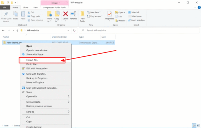 Step-by-Step Guide: Manually Installing a WordPress Theme for Beginners