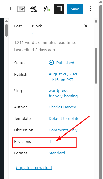 Beginner's Guide to Using the WordPress Revision History Feature