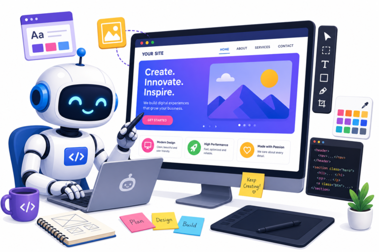 Creating Your Ideal Website: Advantages of AI-Powered Builders
